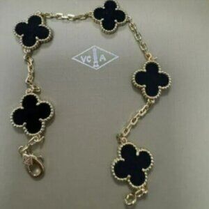 Van Cleef & Arpels Classic Black Bracelet